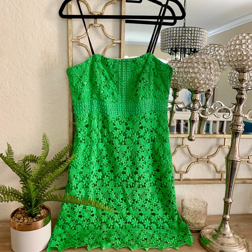 Host EditorPick Laundry/Shelli Segal Crochet Dress